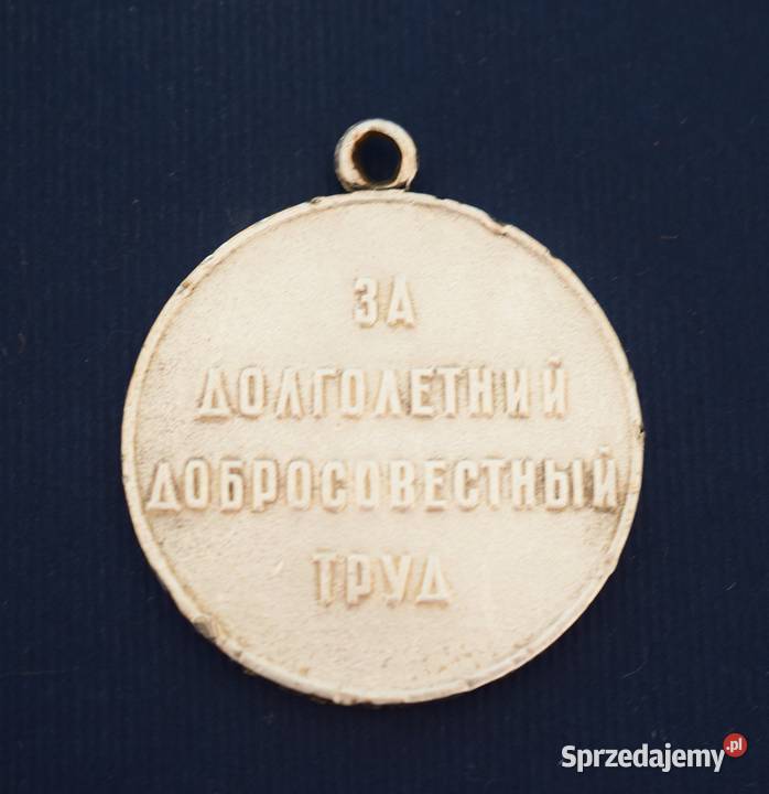 Radziecki medal Weteran pracy ZSSR kujawsko-pomorskie