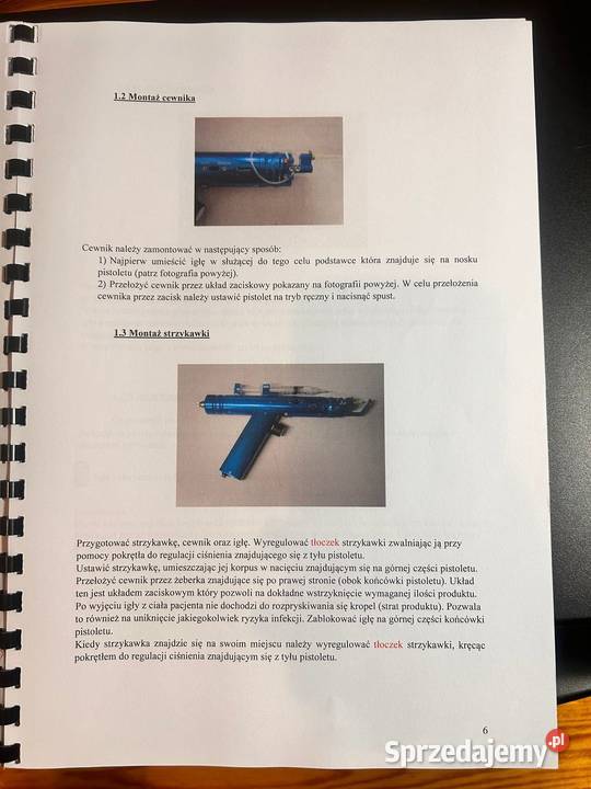 Dermatic1 Pistolet do mezoterapii lubuskie Świebodzin sprzedam