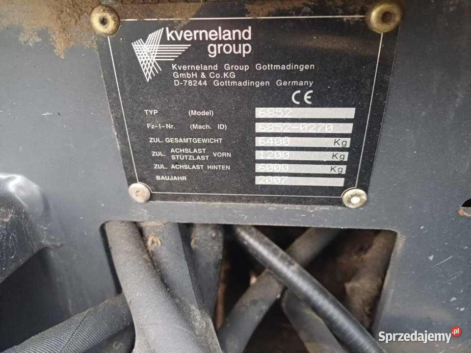 Prasoowijarka VICON R233 nieuszkodzony Szlachcin