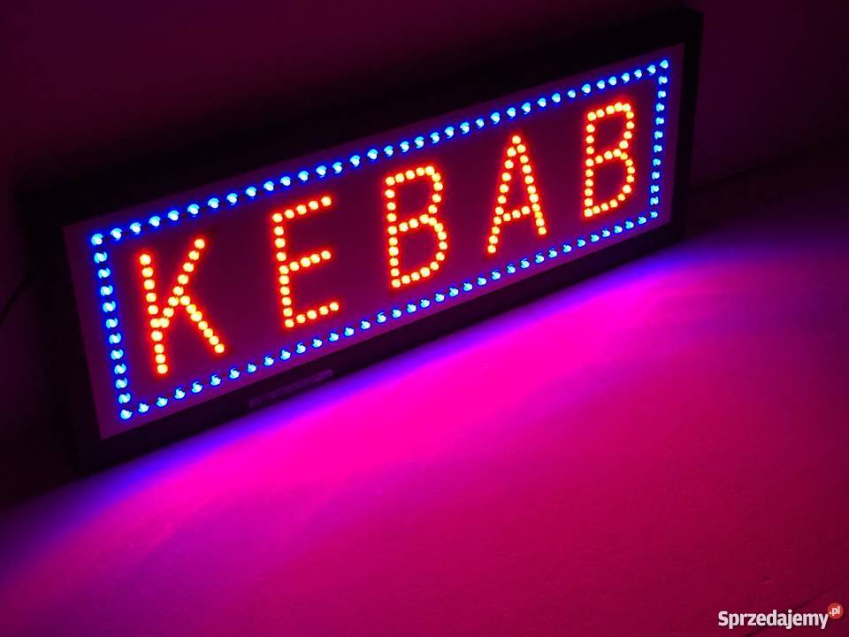 Reklama szyld LED 70x25 zewnętrzna Pomiechówek
