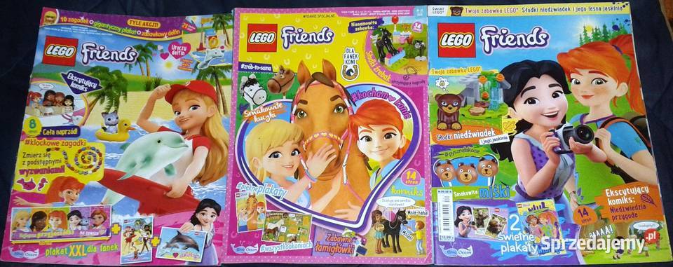 LEGO friends Komiks 16 egzemplarzy Pozostałe lubelskie Chełm