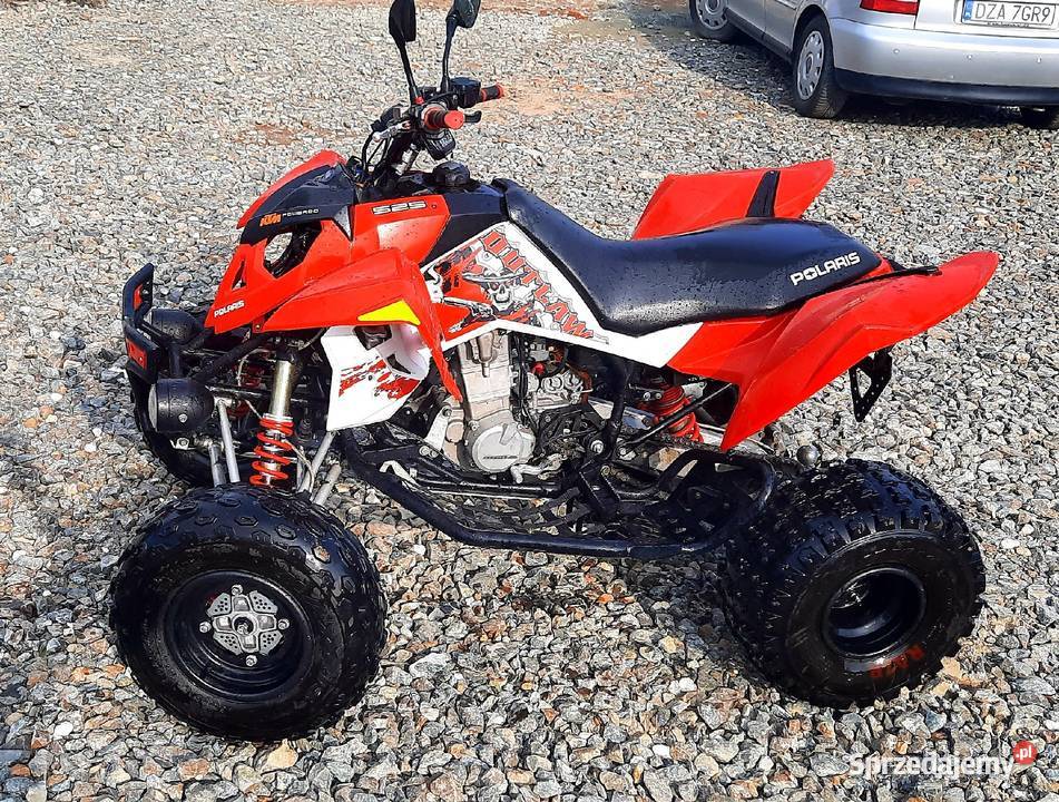 Quad 525s łańcuch Polaris dolnośląskie Kamieniec Ząbkowicki