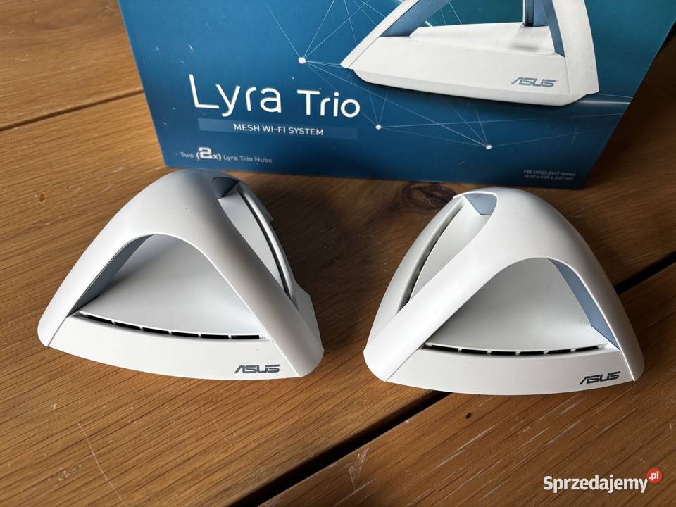 Asus Lyra Trio system WiFi do domu dwa nadajniki switch Bedoń-Wieś