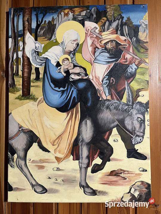 Obraz olejny Ucieczka św Rodziny do Egiptu