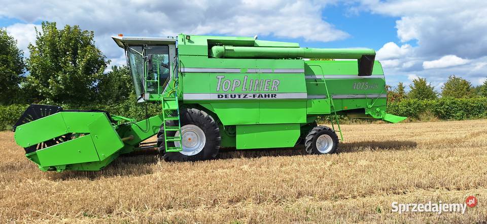 Kombajn DeutzFahr TopLiner 4075 hts Fendt John Zbożowe Charsznica