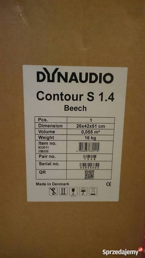 Głośniki podstawkowe Dynaudio Contour S14 Słuchawki i głośniki sprzedam