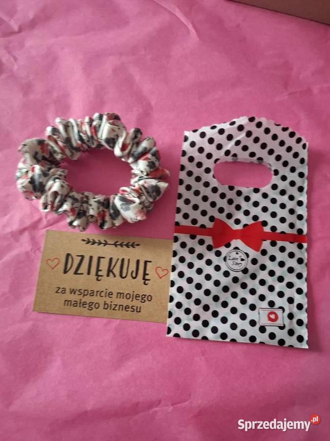 Sportowe scrunchie nie zsuwają się podczas Akcesoria do włosów wielkopolskie Smolice sprzedam