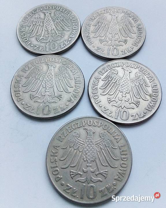 POLSKA10 1964 rbzCuNi KWIELKI WYPUKŁY WKLĘSŁY mazowieckie Legionowo