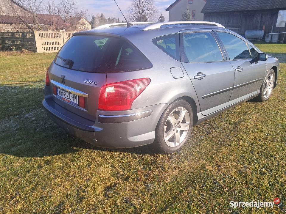 sprzedam peugot 407sw nieuszkodzony 407 Radom