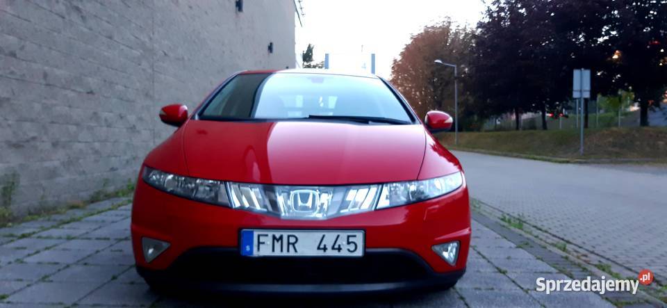 Honda Civic 18 16v 2007r 140hp grzane fotele Motoryzacja Będzin
