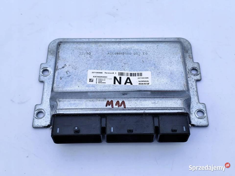 DACIA DUSTER II STEROWNIK KOMPUTER SILNIKA Przemęt