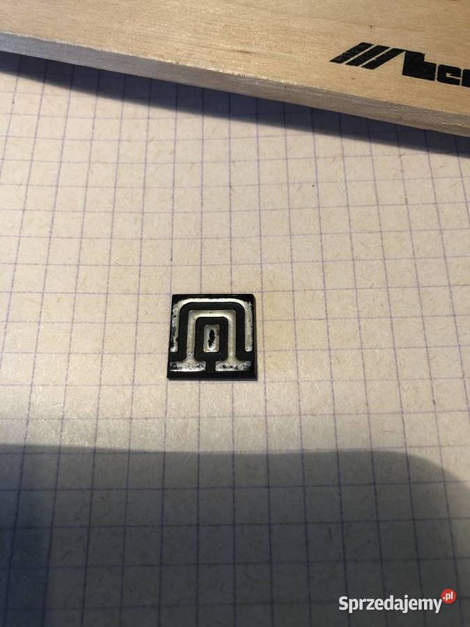 Emblemat Unitra z zestawu glośnikowego Tonsil ZG śląskie Tychy