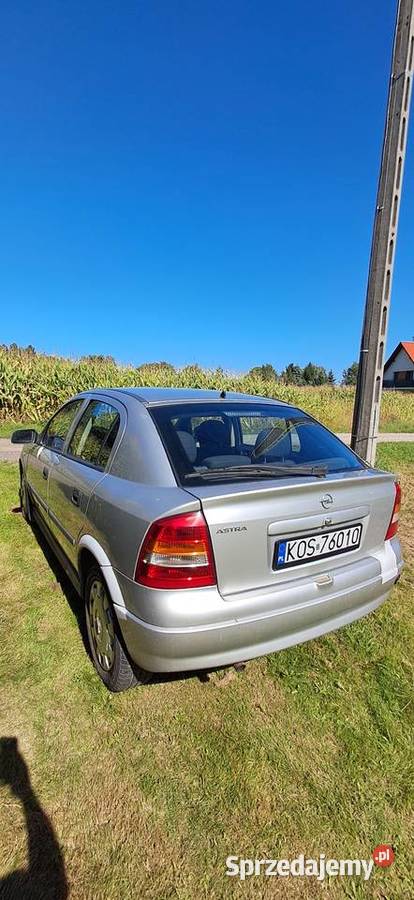 Opel astra g lpg benzyna+LPG Poręba Wielka
