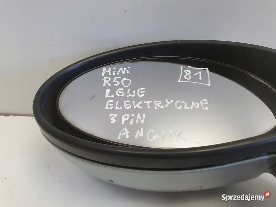 LUSTERKO Mini Cooper R50 0106r LEWE KIEROWCY 3 Rudka sprzedam
