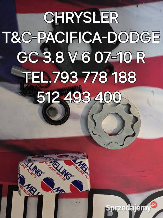 POMPA OLEJU CHRYSLER T CDODGE GC PACIFICA 38 V 6 osobowe Kawnice