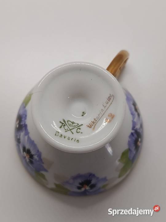 Antyczna filiżanka mokka Rosenthal Selb Louis Porcelana i szkło