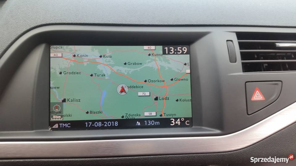 Citroen Peugeot NaviDrive 3D Europe map 20182 Poddębice