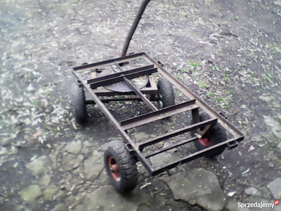 sprzedam wózek przyczepkę skrętna masywna 2 Góra Kalwaria