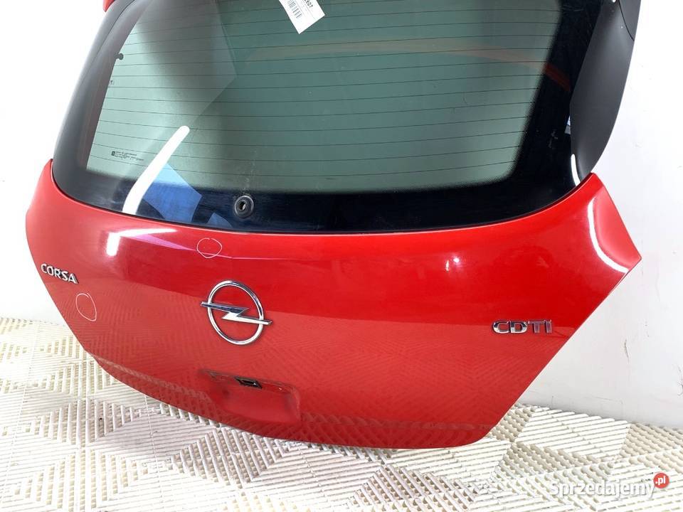 KLAPA TYŁ OPEL CORSA D Hatchback 0614 TYLNA osobowe podkarpackie