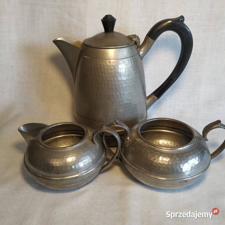 vintage 3 częściowy zestaw do herbaty Piła