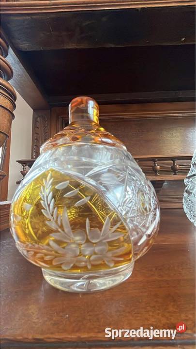 Puzderko kryształ Przezroczysty z miodowymi sprzedam