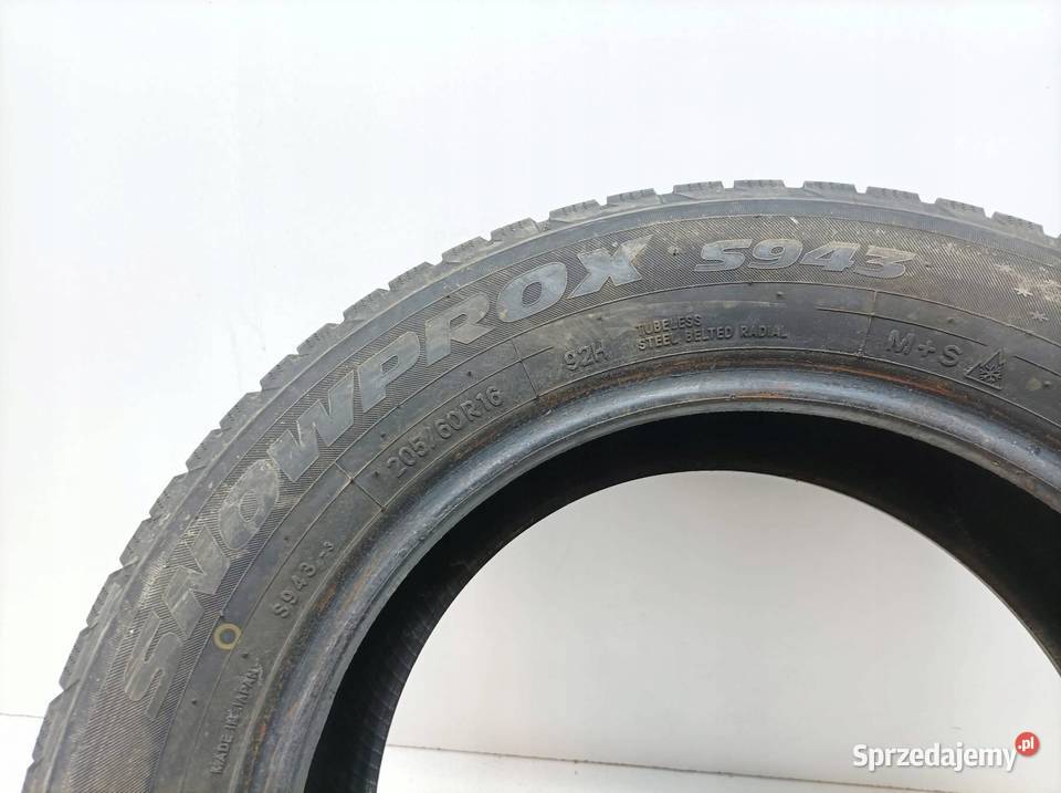 OPONA ZIMOWA TOYO SNOWPROX S943 20560R161419788 zima