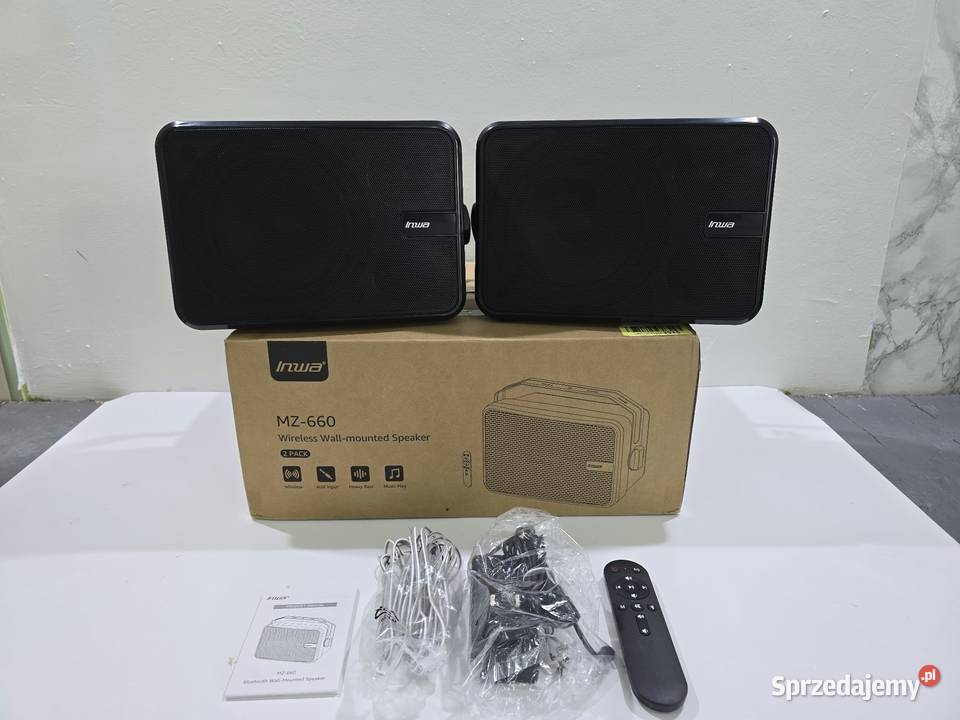 Głośnik Ścienny Inwa MZ660 Bluetooth AUX Stereo Nieczajna Górna