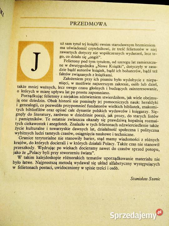 Ongiś Szenic książki szkolne antykwariaty mazowieckie Warszawa sprzedam