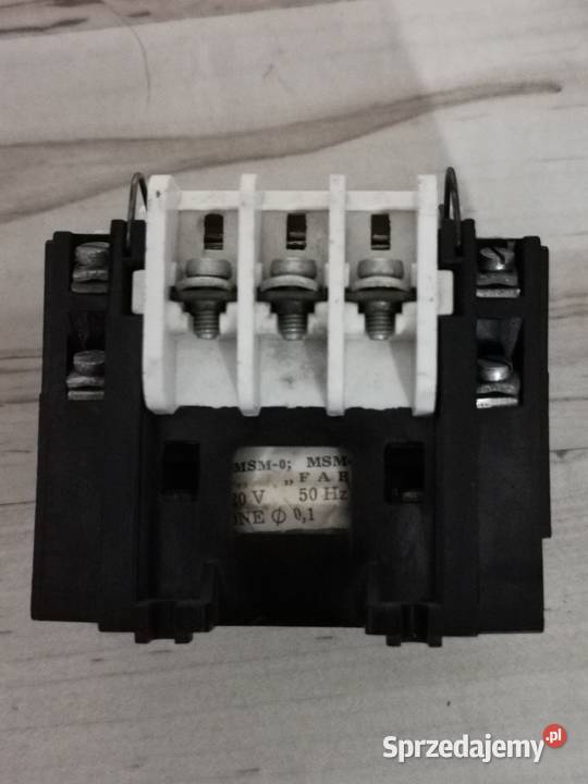 MSM1 stycznik 220V 230V AC 50Hz 16A Kiełczów