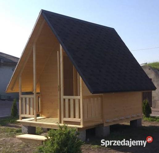 Drewniany Domek ogrodowy altana na działkę domki Wieliczka