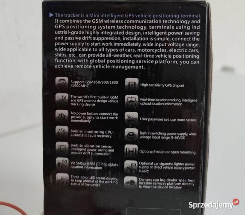 Lokalizator GPS do pojazdów i nie mały dokładny Trzebinia sprzedam