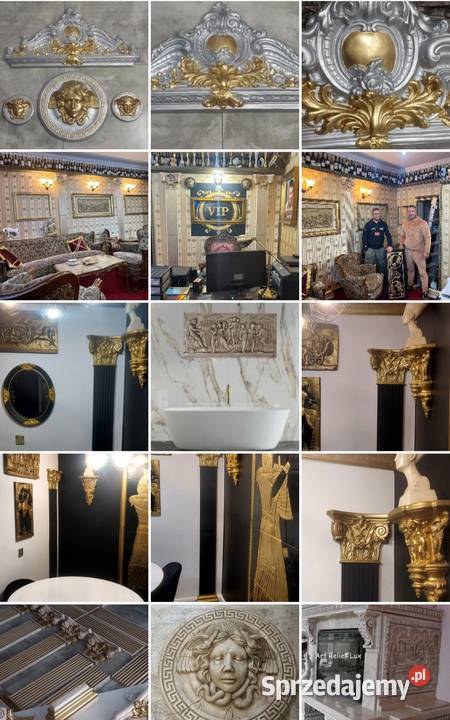 SZTUKATERIA GIPSOWA GZYMSY ROZETY PILASTRY Zielona Góra