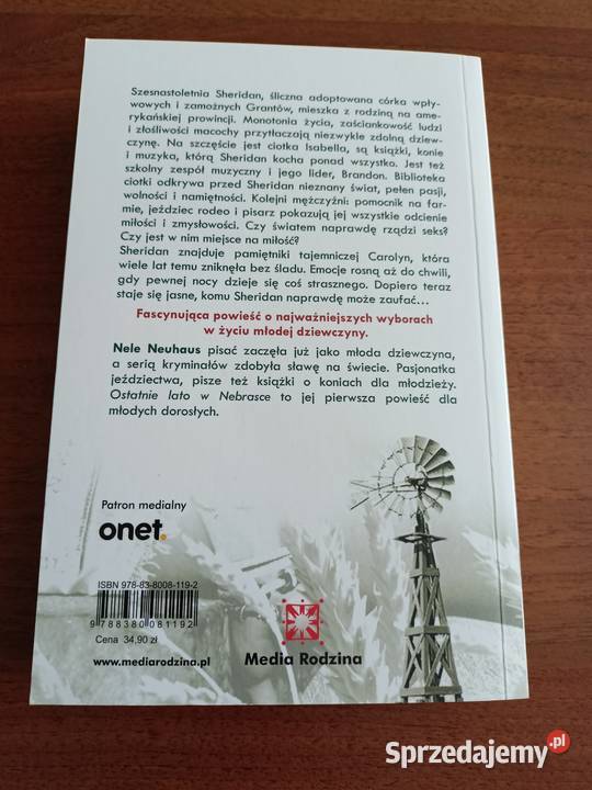 Ostatnie lato w Nebrasce Nele Neuhaus Kłodzko