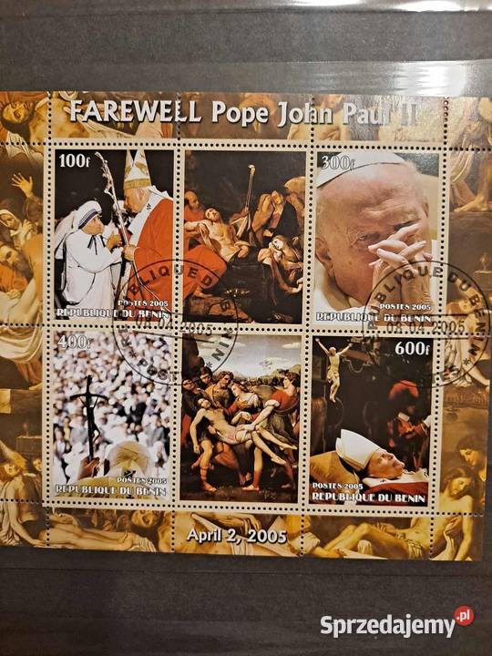 Jan Paweł II znaczki Kraków