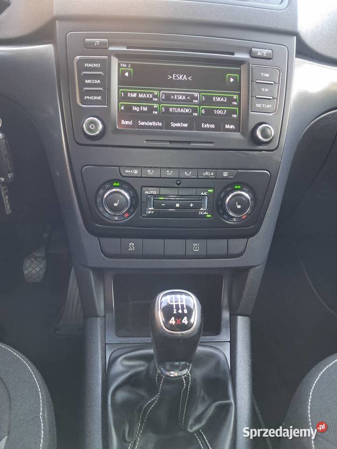 Skoda Yeti 4x4 2013R Diesel 20 TDI 110 Z NIEMIEC Iwonicz sprzedam