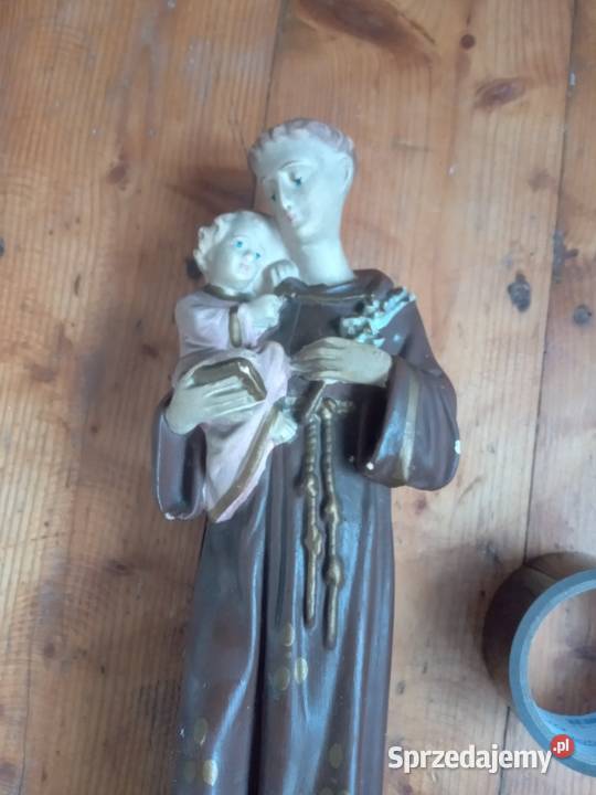 Stara figura Sw Antoni Gdów