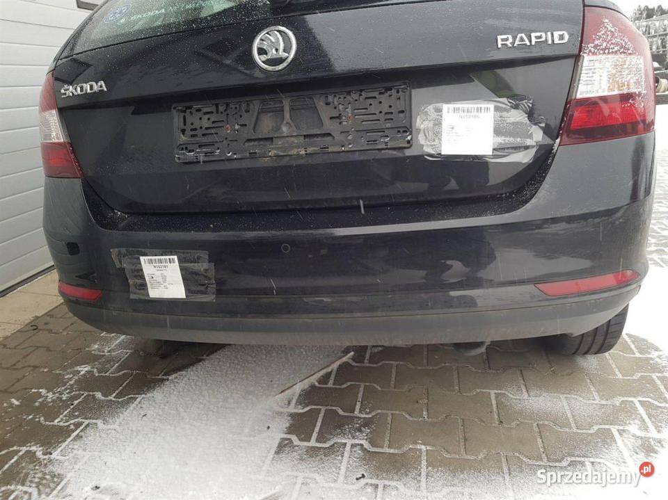 ZDERZAK TYŁ SKODA RAPID LF9R kujawsko-pomorskie Lipno