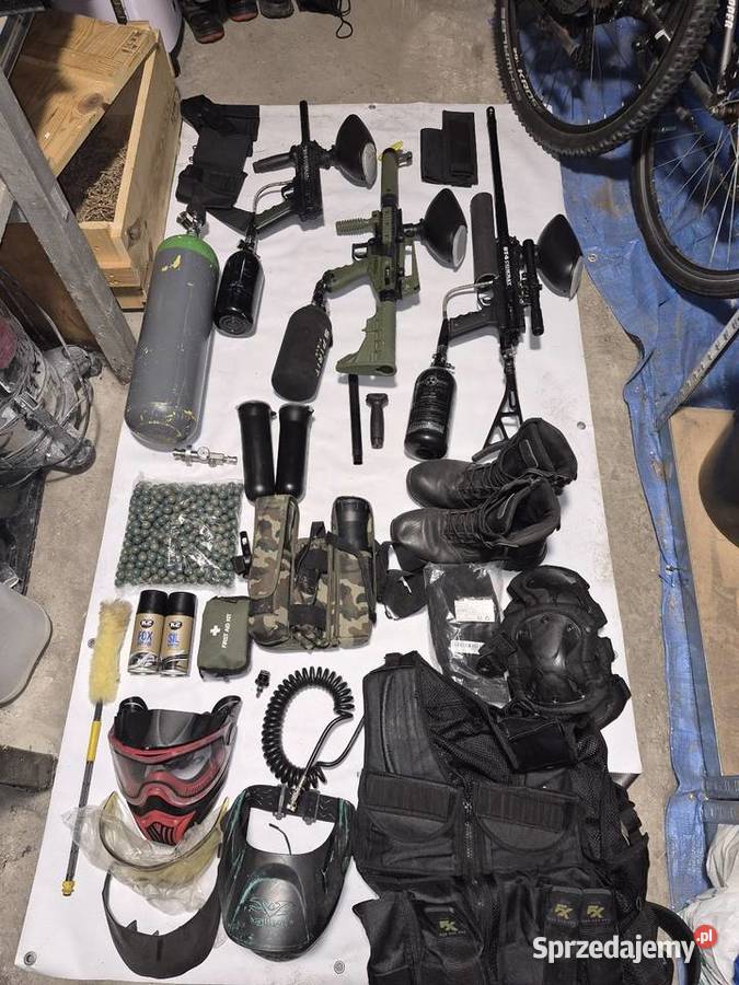 3 markery paintball masa asortymentu warmińsko-mazurskie Elbląg sprzedam