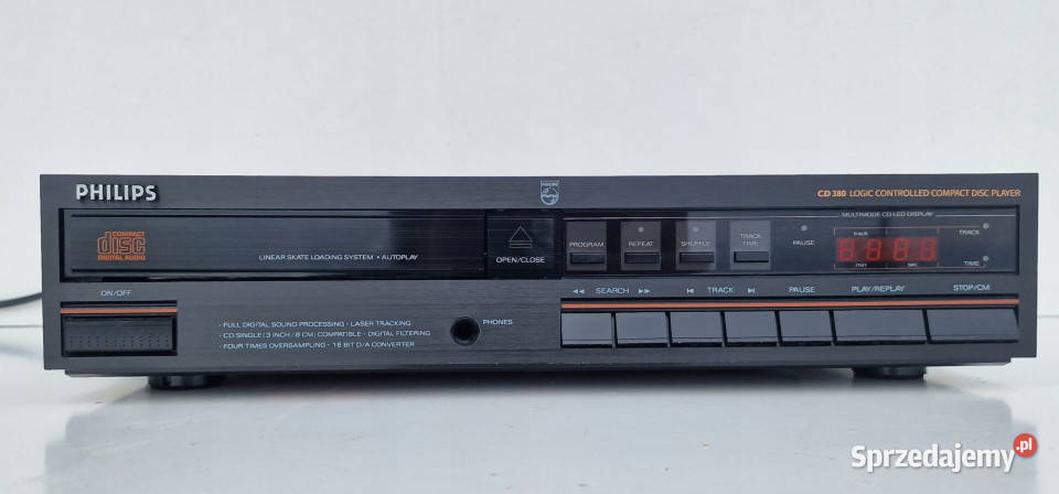 Philips CD 380 player odtwarzacz TDA 1543 Międzychód