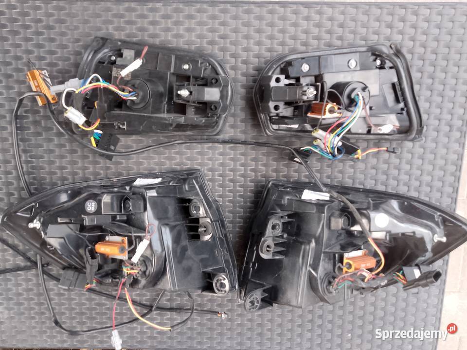 Lampy tylne BMW 3 f30 LED czarne tuning 335i Bychawa