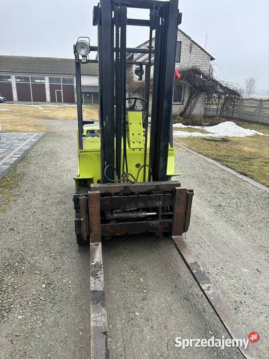Wózek widłowy Clark 15t 33m automat lpg przesuw łódzkie Pajęczno