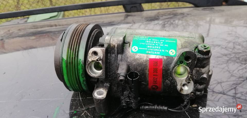 Bmw e46 20d 136 kompresor klimatyzacji 100 łódzkie Aleksandrów Łódzki