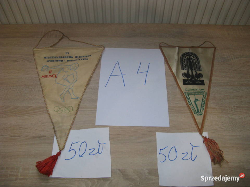 proporczyki lata 70 te i 80 te Pozostałe Ostrołęka