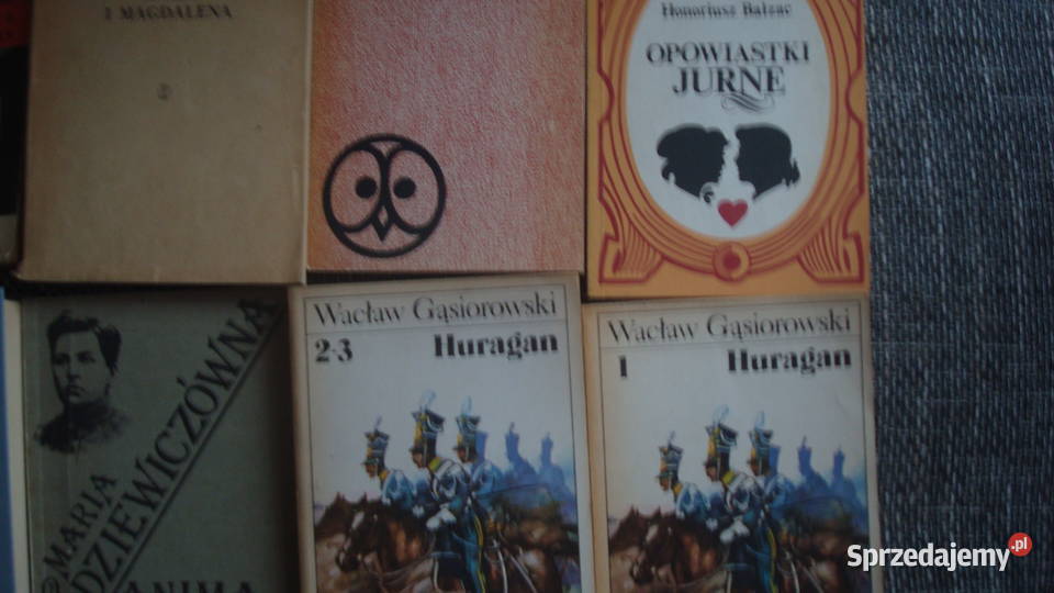 Książki na sprzedaż 8 Proza i poezja kujawsko-pomorskie Osięciny