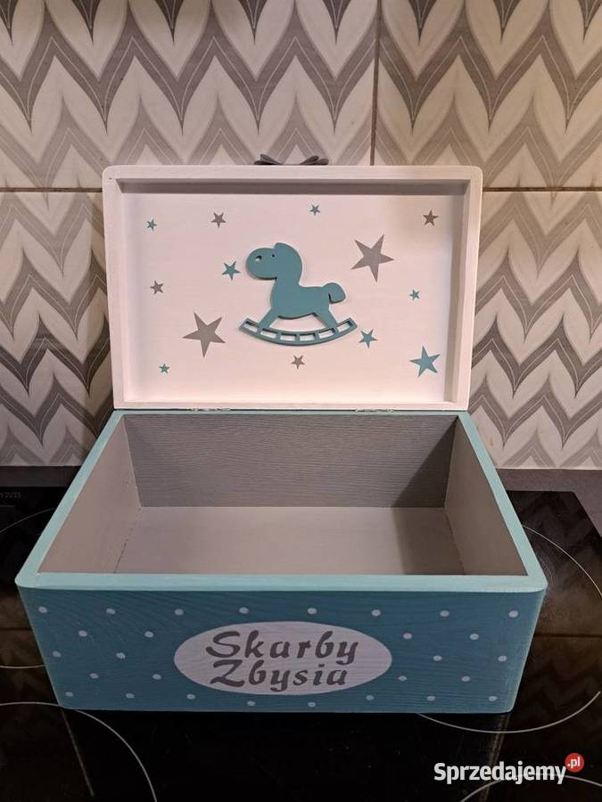 Kuferek chłopca z imieniem miś konik na Kędzierzyn-Koźle