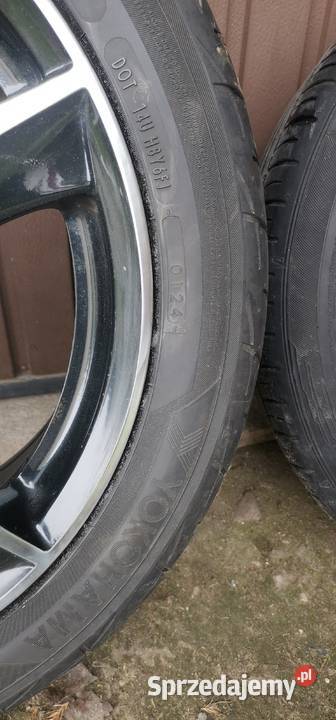 Felgi aluminiowe ENZO 5x112 r17 z oponami lato sprzedam