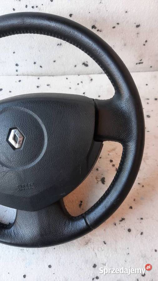 kierownica skóra kompletna z poduszką Renault Dębno