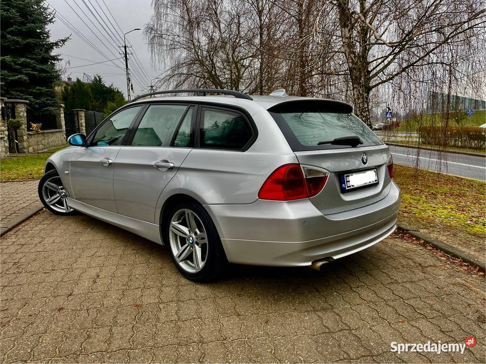 ŚliczneBMWE91Touring20D163KoniePanoramaNaviAlusy elektryczne szyby łódzkie