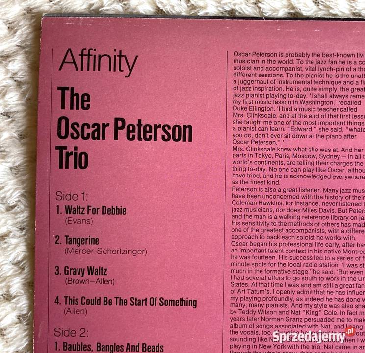 The Oscar Peterson Trio Affinity Szczecin