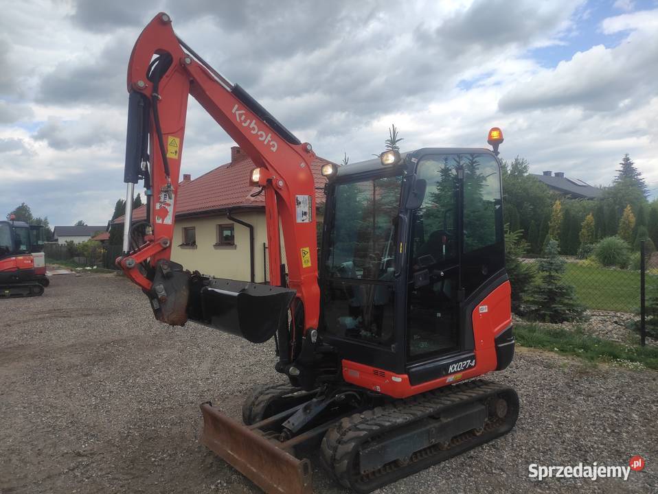 Minikoparka Kubota KX 0274 2021r hydrauliczne lubelskie Ryżki
